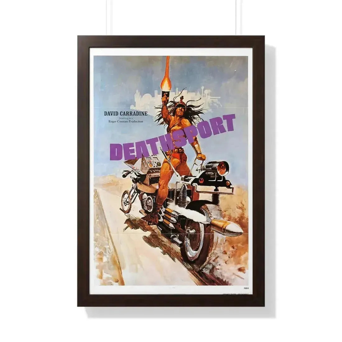 DEATHSPORT (2) 1978 - Framed Movie Poster - The Sticker Space