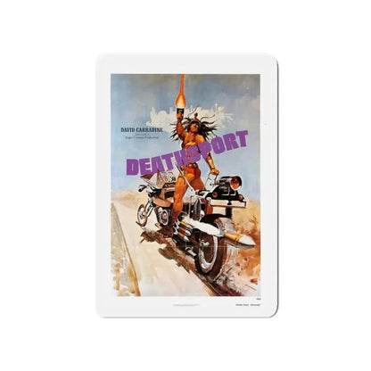 DEATHSPORT (2) 1978 Movie Poster - Refrigerator Magnet 5 Inch - The Sticker Space