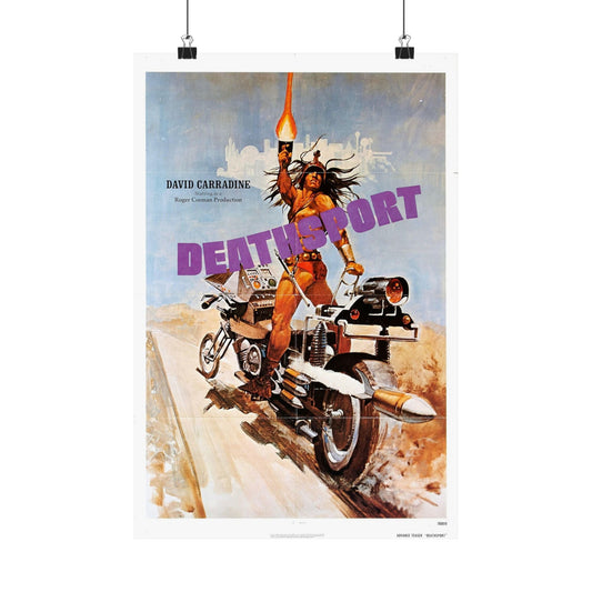 DEATHSPORT (2) 1978 - Paper Movie Poster-12″ x 18″-The Sticker Space