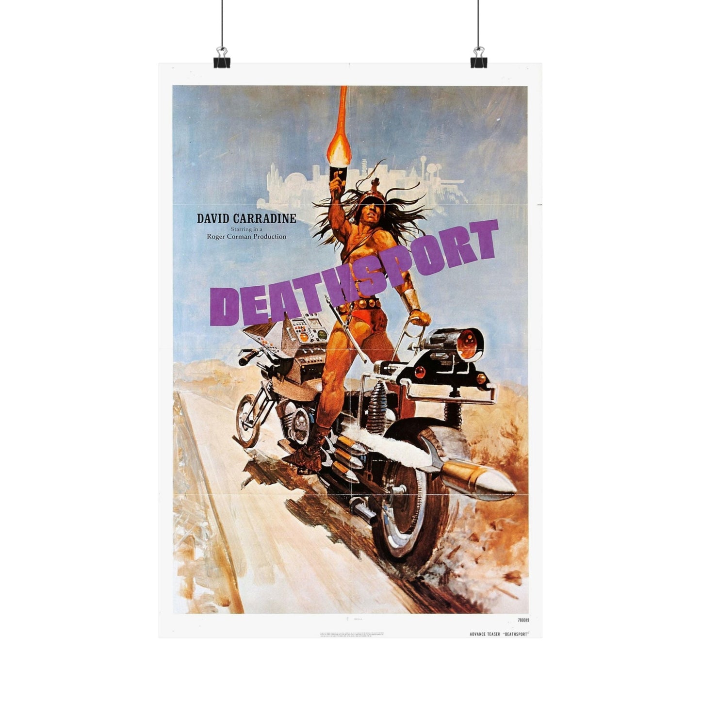 DEATHSPORT (2) 1978 - Paper Movie Poster-16″ x 24″-The Sticker Space