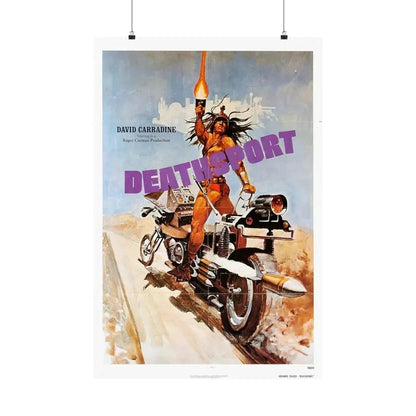 DEATHSPORT (2) 1978 - Paper Movie Poster 24″ x 36″ Matte - The Sticker Space