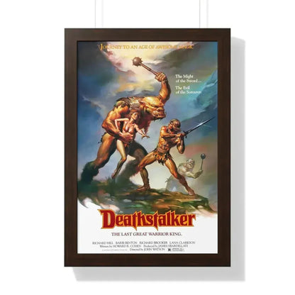 DEATHSTALKER 1983 - Framed Movie Poster - The Sticker Space