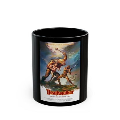 DEATHSTALKER 1983 Movie Poster - Black Coffee Mug-11oz-The Sticker Space