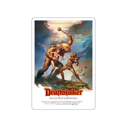 DEATHSTALKER 1983 Movie Poster STICKER Vinyl Die-Cut Decal-2 Inch-The Sticker Space