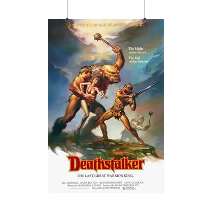 DEATHSTALKER 1983 - Paper Movie Poster 36" x 54" Matte - The Sticker Space