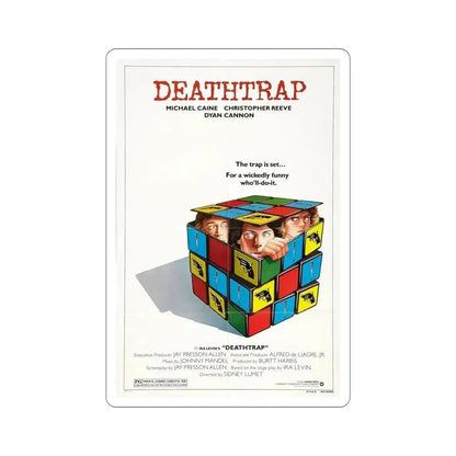 Deathtrap 1982 Movie Poster STICKER Vinyl Die-Cut Decal 5 Inch - The Sticker Space