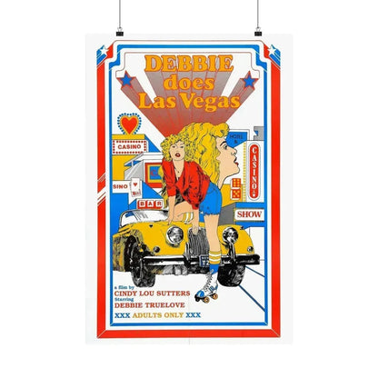 DEBBIE DOES LAS VEGAS 1981 - Paper Movie Poster 20″ x 30″ Matte - The Sticker Space