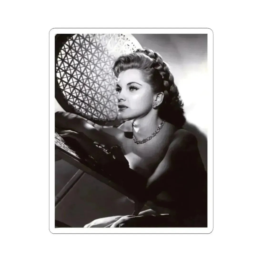 Debra Paget #177 (Vintage Female Icon) STICKER Vinyl Kiss-Cut Decal 3 Inch White - The Sticker Space