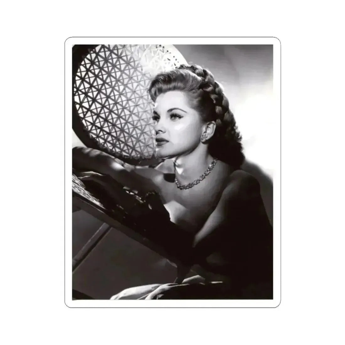 Debra Paget #177 (Vintage Female Icon) STICKER Vinyl Kiss-Cut Decal 4 Inch White - The Sticker Space