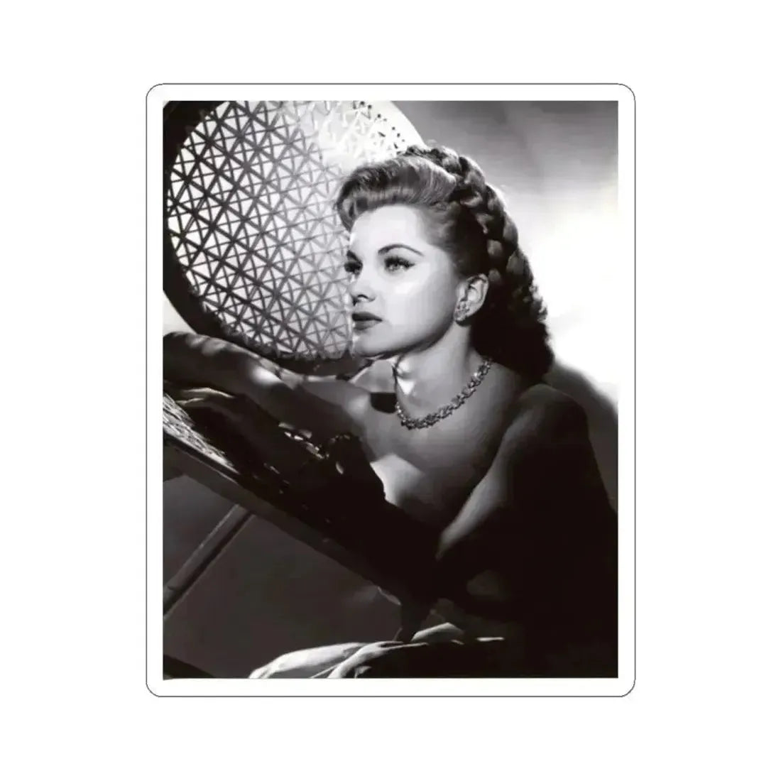 Debra Paget #177 (Vintage Female Icon) STICKER Vinyl Kiss-Cut Decal 6 Inch White - The Sticker Space