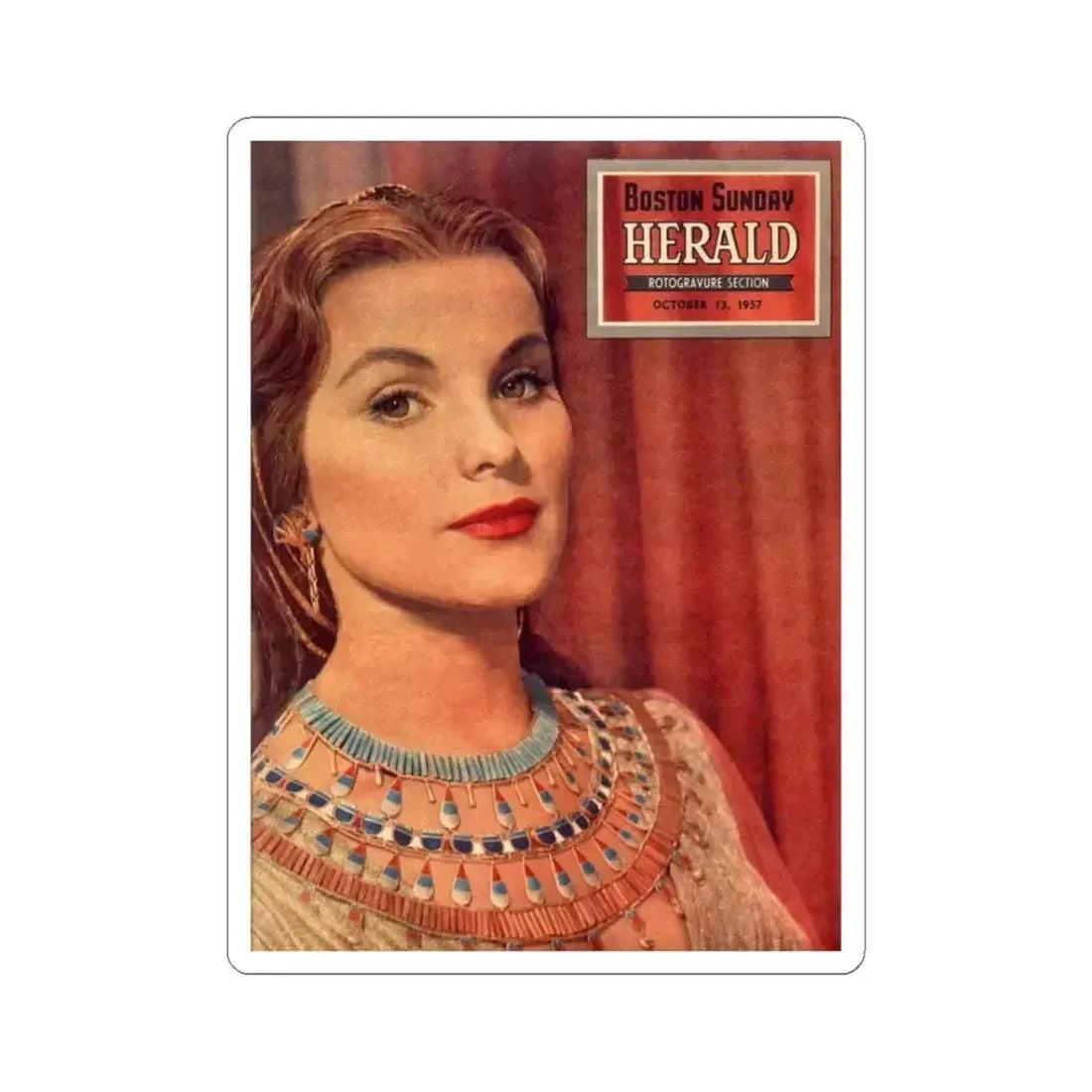 Debra Paget #203 (Vintage Female Icon) STICKER Vinyl Kiss-Cut Decal 3 Inch White - The Sticker Space