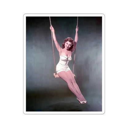 Debra Paget #21 (Vintage Female Icon) STICKER Vinyl Kiss-Cut Decal 4 Inch White - The Sticker Space