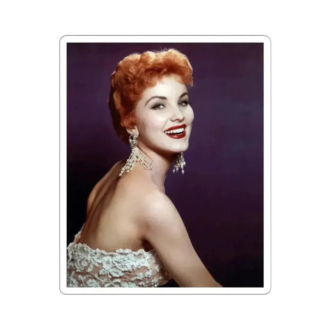 Debra Paget #230 (Vintage Female Icon) STICKER Vinyl Kiss-Cut Decal 3 Inch White - The Sticker Space
