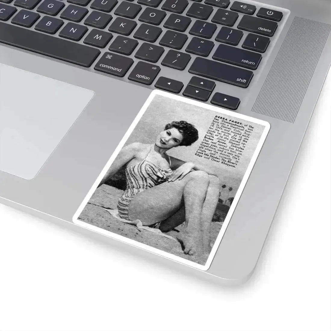 Debra Paget #244 (Vintage Female Icon) STICKER Vinyl Kiss-Cut Decal - The Sticker Space