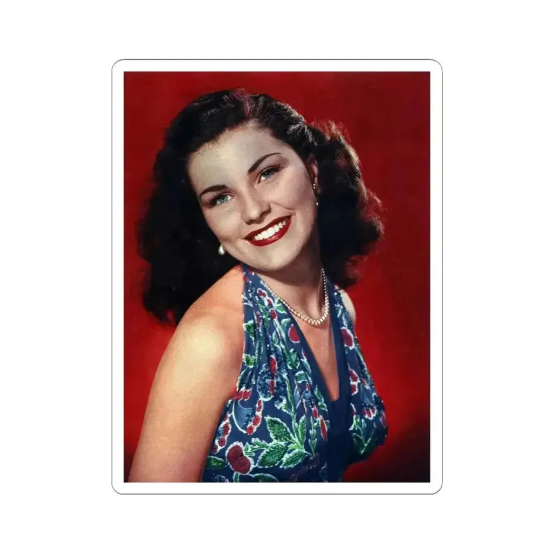Debra Paget #248 (Vintage Female Icon) STICKER Vinyl Kiss-Cut Decal 3 Inch White - The Sticker Space