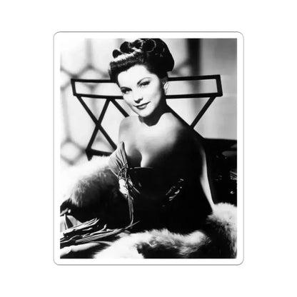 Debra Paget #254 (Vintage Female Icon) STICKER Vinyl Kiss-Cut Decal 6 Inch White - The Sticker Space