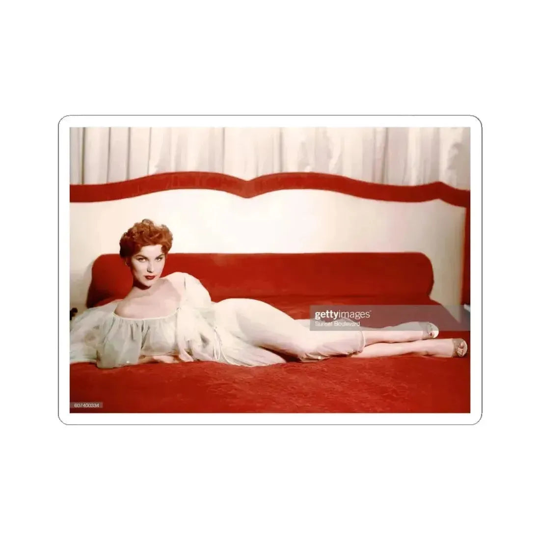 Debra Paget #255 (Vintage Female Icon) STICKER Vinyl Kiss-Cut Decal 4 Inch White - The Sticker Space