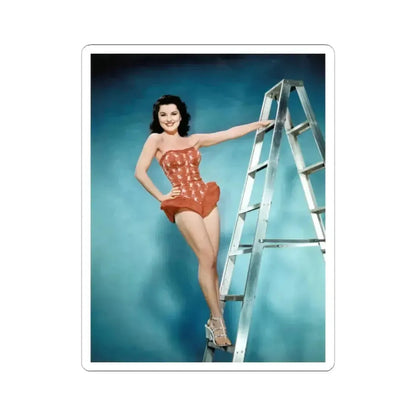 Debra Paget #259 5 (Vintage Female Icon) STICKER Vinyl Kiss-Cut Decal 2 Inch White - The Sticker Space