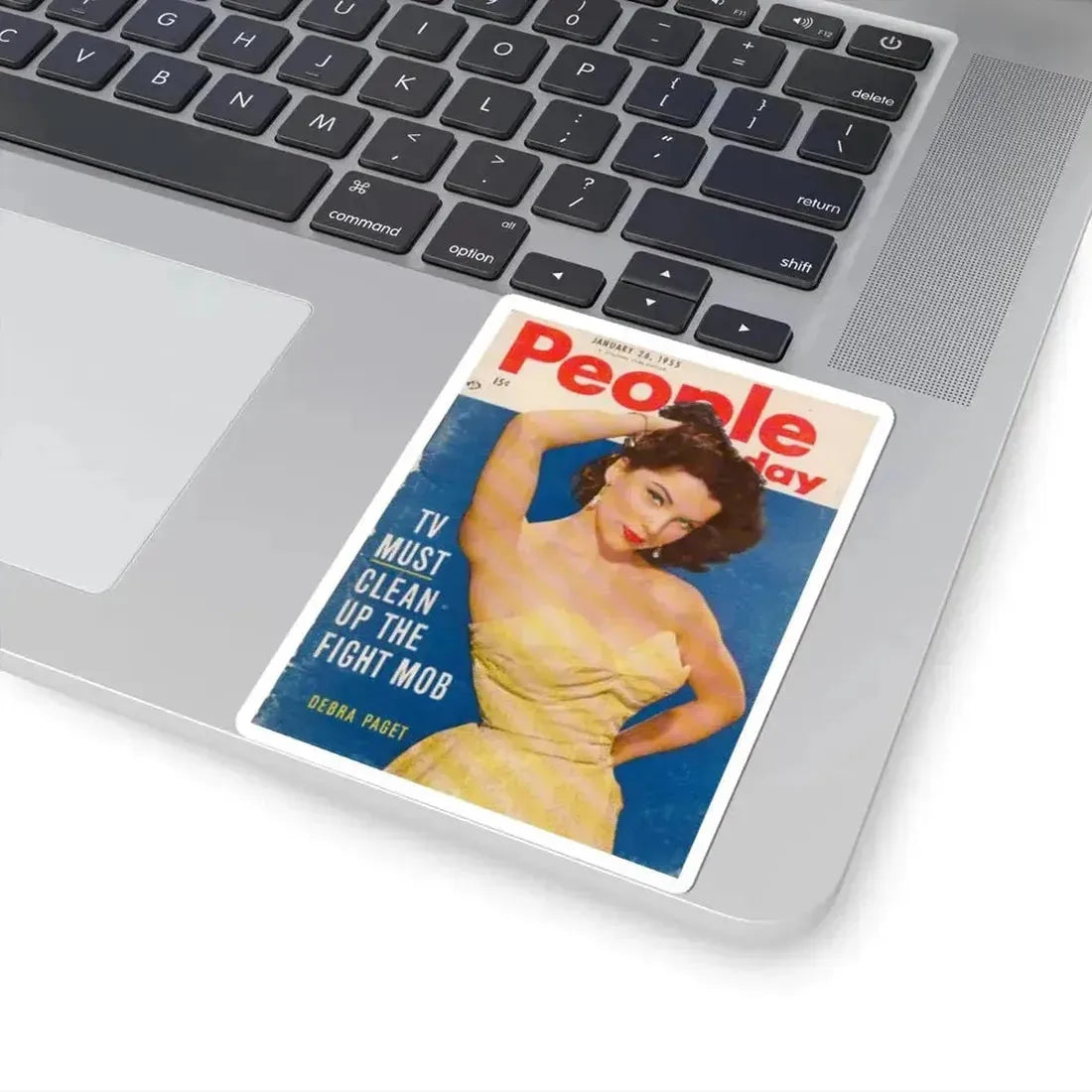 Debra Paget #27 - Mag. Cover (Vintage Female Icon) STICKER Vinyl Kiss-Cut Decal - The Sticker Space