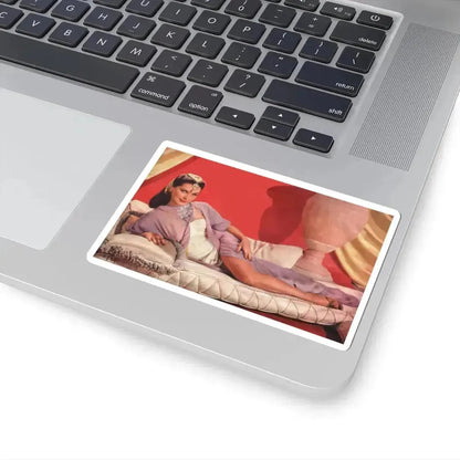 Debra Paget #28 (Vintage Female Icon) STICKER Vinyl Kiss-Cut Decal - The Sticker Space