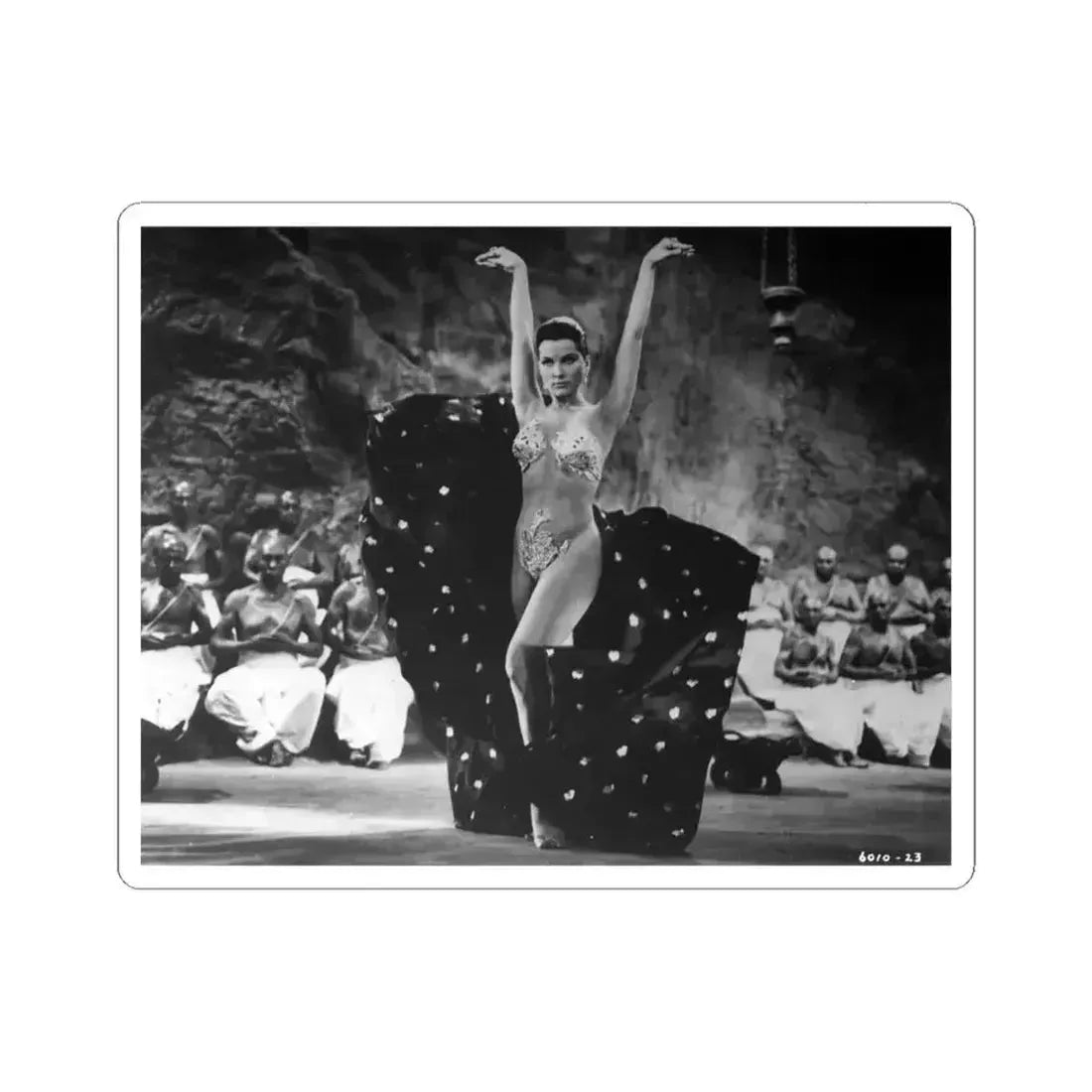 Debra Paget #296 (Vintage Female Icon) STICKER Vinyl Kiss-Cut Decal 6 Inch White - The Sticker Space