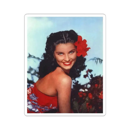 Debra Paget #301 (Vintage Female Icon) STICKER Vinyl Kiss-Cut Decal 4 Inch White - The Sticker Space