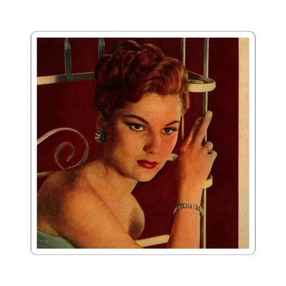 Debra Paget #305 (Vintage Female Icon) STICKER Vinyl Kiss-Cut Decal 4 Inch White - The Sticker Space