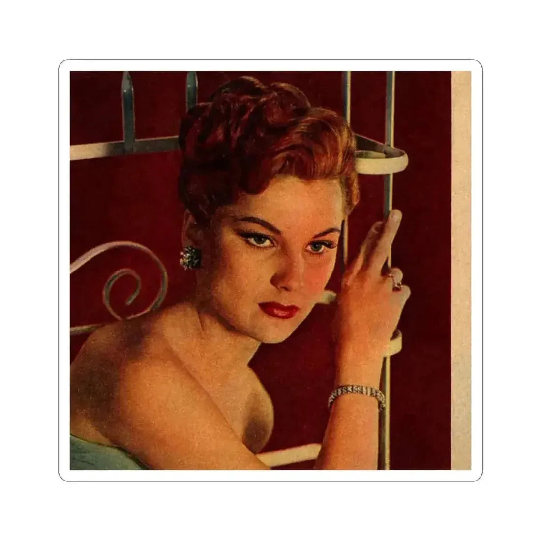 Debra Paget #305 (Vintage Female Icon) STICKER Vinyl Kiss-Cut Decal 6 Inch White - The Sticker Space
