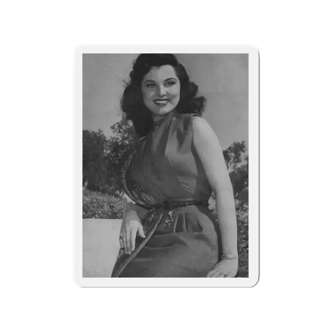 Debra Paget #306 (Vintage Female Icon) Refrigerator Magnet 2 Inch Die-Cut - The Sticker Space