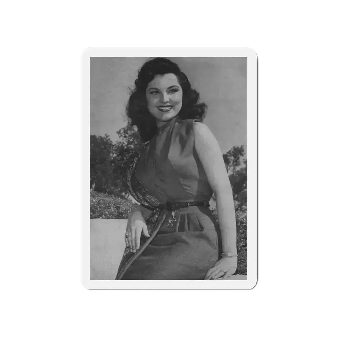Debra Paget #306 (Vintage Female Icon) Refrigerator Magnet 4 Inch Die-Cut - The Sticker Space