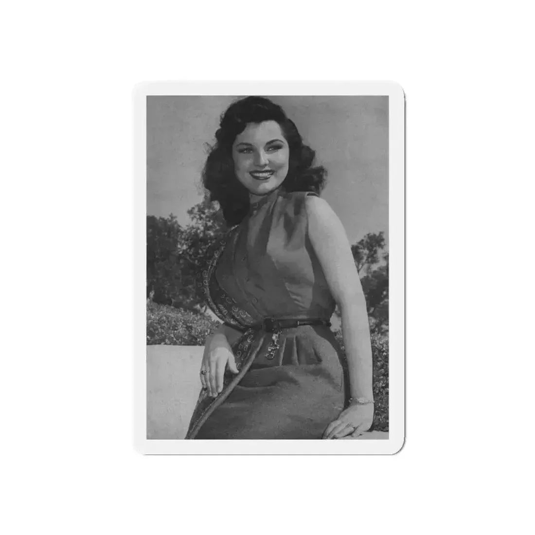 Debra Paget #306 (Vintage Female Icon) Refrigerator Magnet 6 Inch Die-Cut - The Sticker Space
