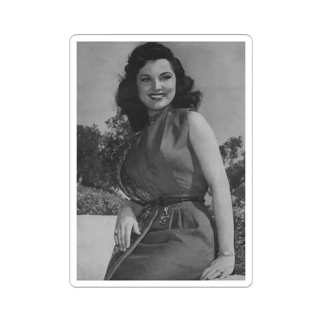 Debra Paget #306 (Vintage Female Icon) STICKER Vinyl Kiss-Cut Decal 4 Inch White - The Sticker Space
