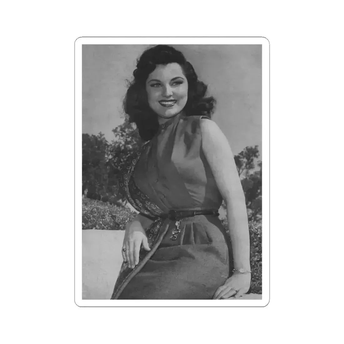 Debra Paget #306 (Vintage Female Icon) STICKER Vinyl Kiss-Cut Decal 6 Inch White - The Sticker Space