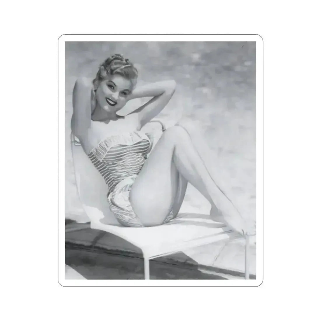 Debra Paget #31 (Vintage Female Icon) STICKER Vinyl Kiss-Cut Decal 6 Inch White - The Sticker Space