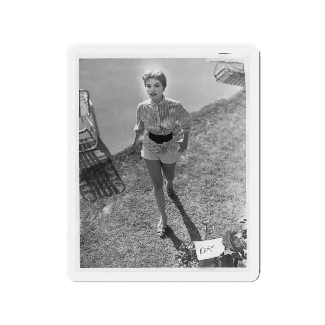 Debra Paget #317 (Vintage Female Icon) Refrigerator Magnet 3 Inch Die-Cut - The Sticker Space