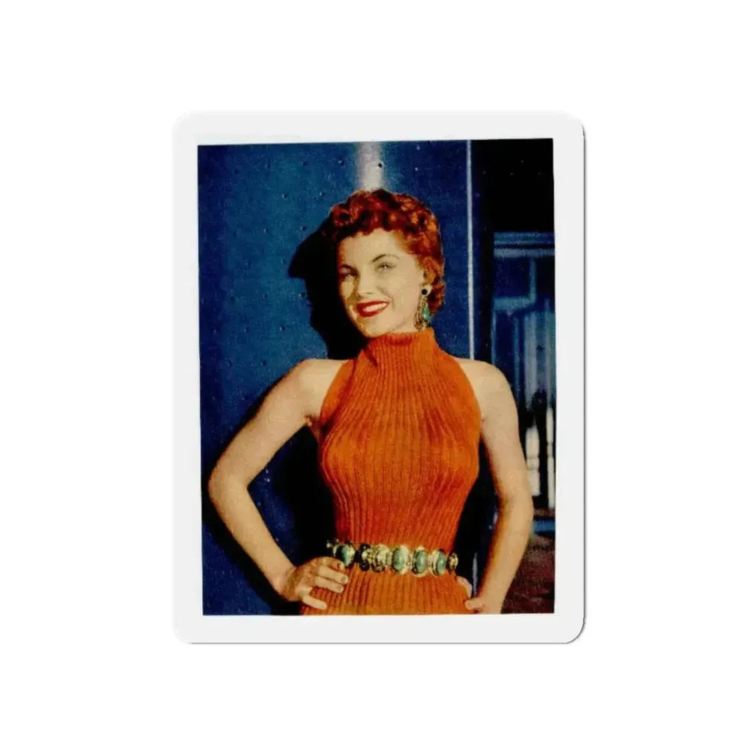 Debra Paget #337 (Vintage Female Icon) Refrigerator Magnet 5 Inch Die-Cut - The Sticker Space