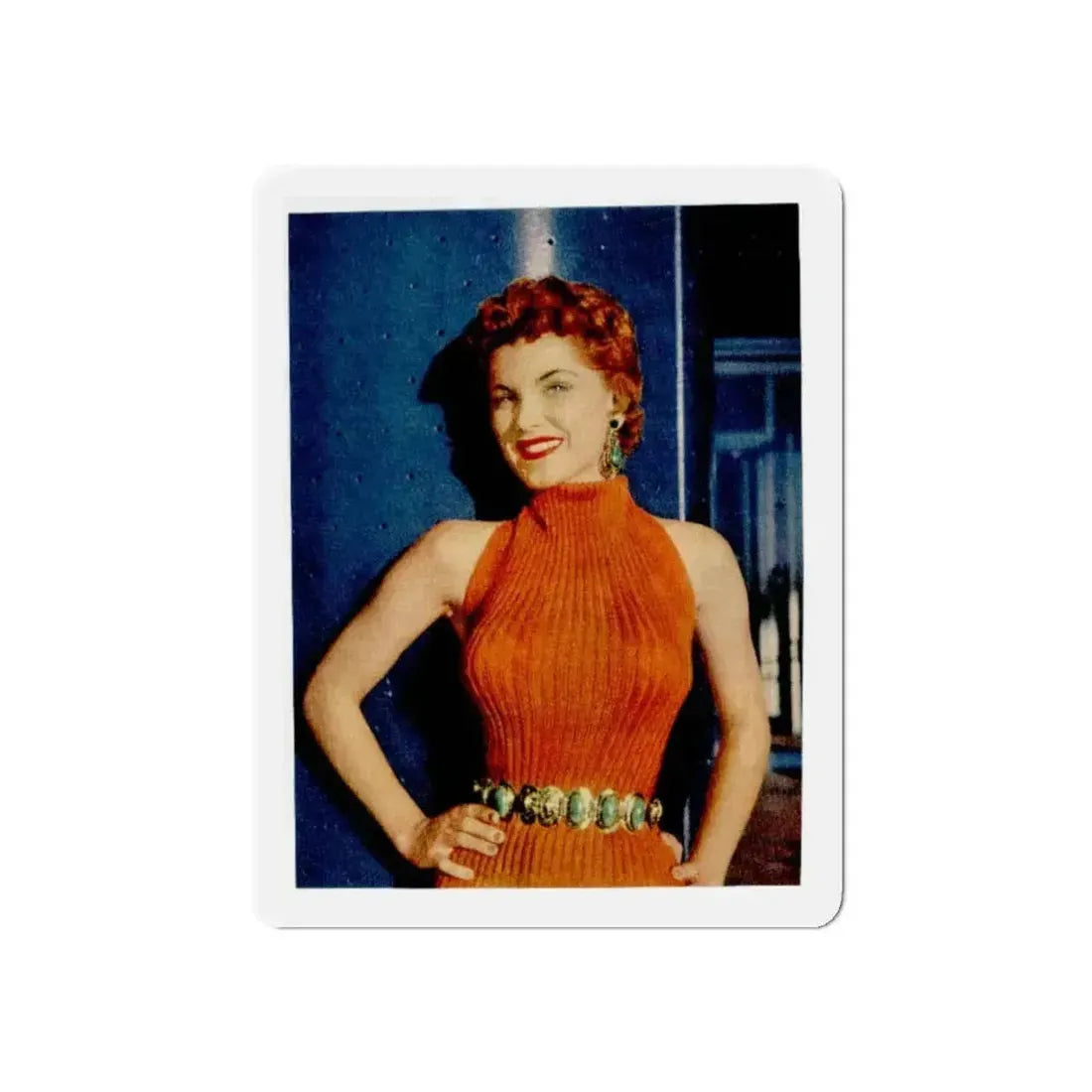 Debra Paget #337 (Vintage Female Icon) Refrigerator Magnet 6 Inch Die-Cut - The Sticker Space