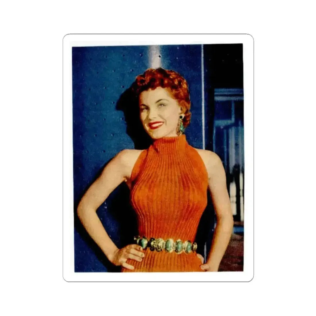 Debra Paget #337 (Vintage Female Icon) STICKER Vinyl Kiss-Cut Decal 2 Inch White - The Sticker Space