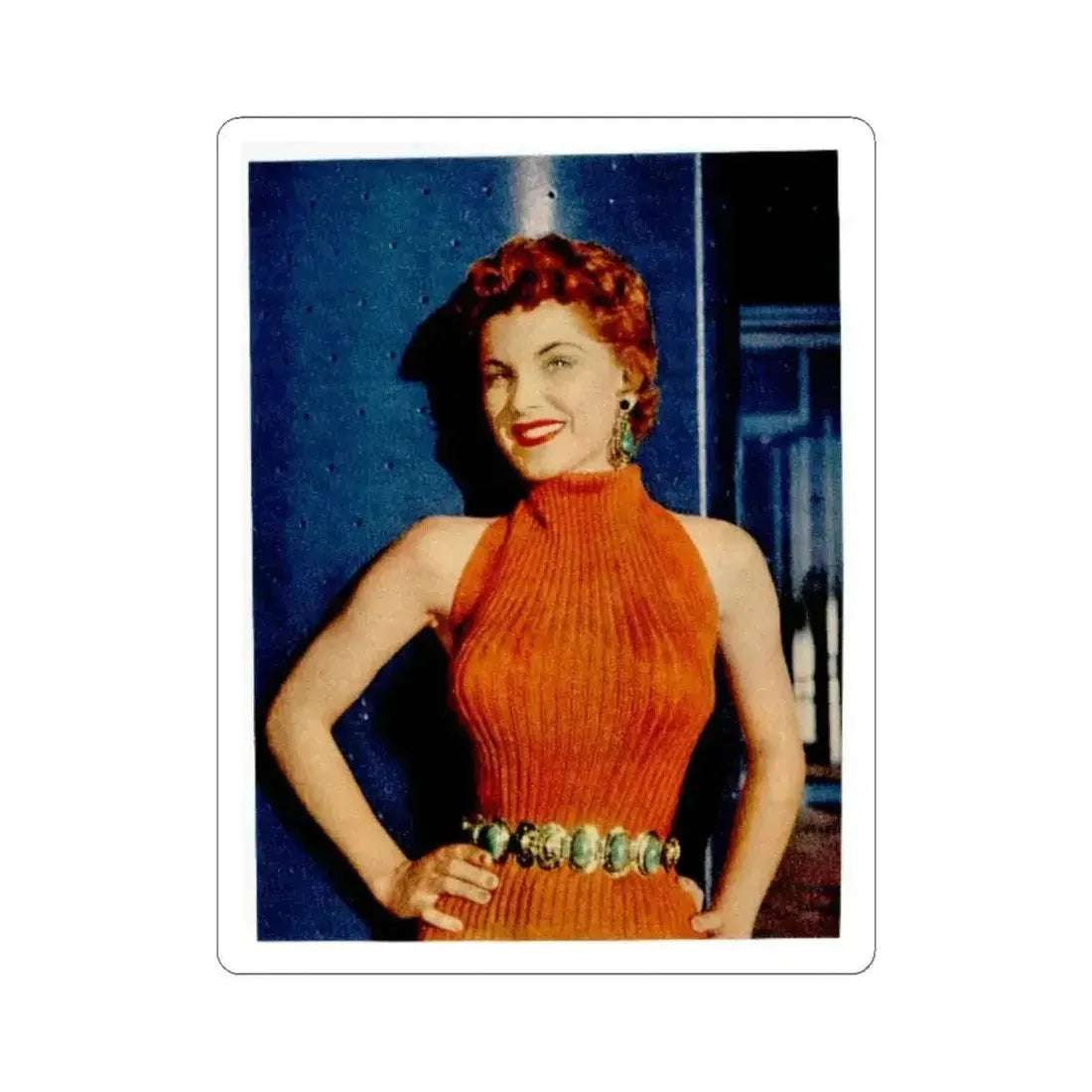 Debra Paget #337 (Vintage Female Icon) STICKER Vinyl Kiss-Cut Decal 6 Inch White - The Sticker Space