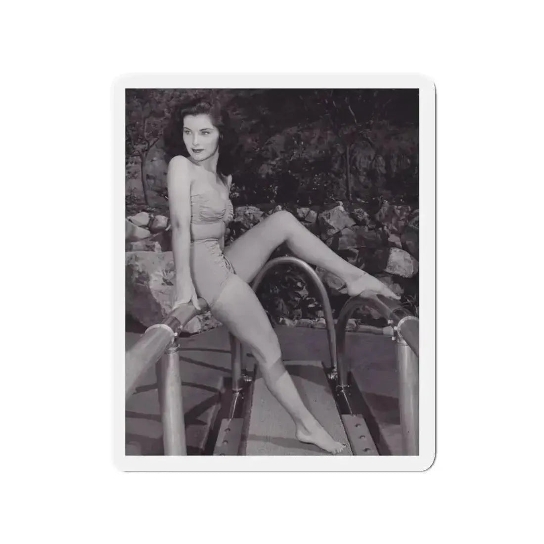 Debra Paget #356 (Vintage Female Icon) Refrigerator Magnet 3 Inch Die-Cut - The Sticker Space