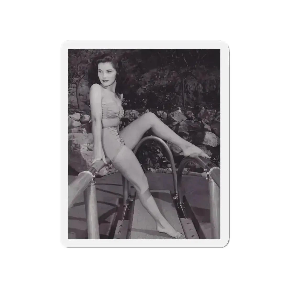 Debra Paget #356 (Vintage Female Icon) Refrigerator Magnet 4 Inch Die-Cut - The Sticker Space