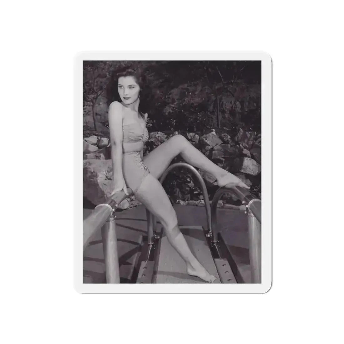 Debra Paget #356 (Vintage Female Icon) Refrigerator Magnet 5 Inch Die-Cut - The Sticker Space