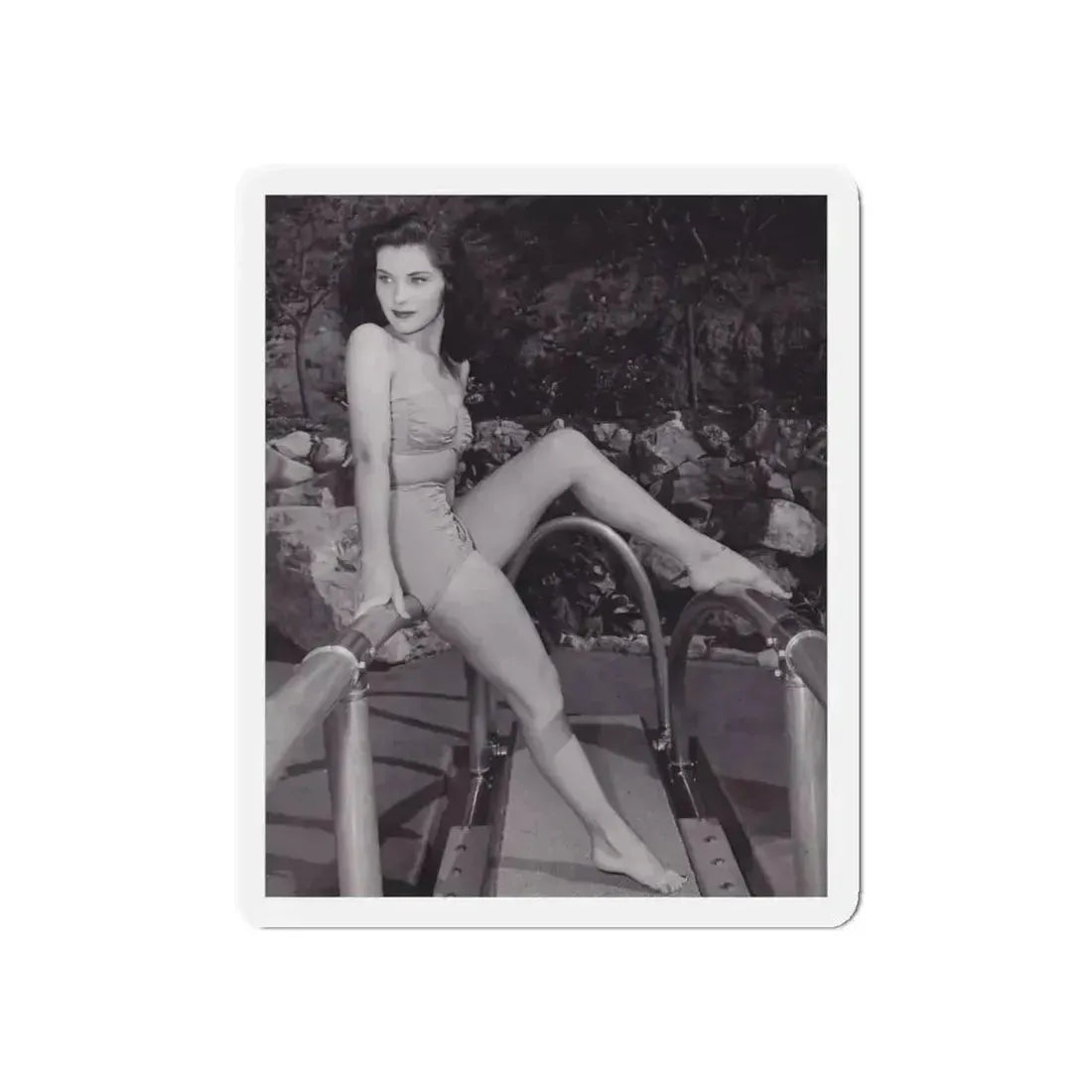 Debra Paget #356 (Vintage Female Icon) Refrigerator Magnet 6 Inch Die-Cut - The Sticker Space