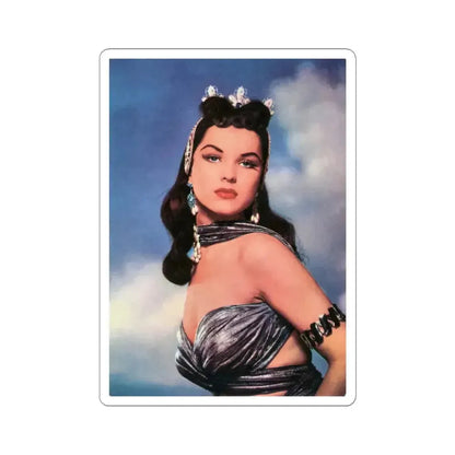 Debra Paget #36 1 (Vintage Female Icon) STICKER Vinyl Kiss-Cut Decal 4 Inch White - The Sticker Space