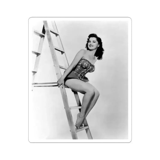 Debra Paget #377 3 (Vintage Female Icon) STICKER Vinyl Kiss-Cut Decal 2 Inch White - The Sticker Space