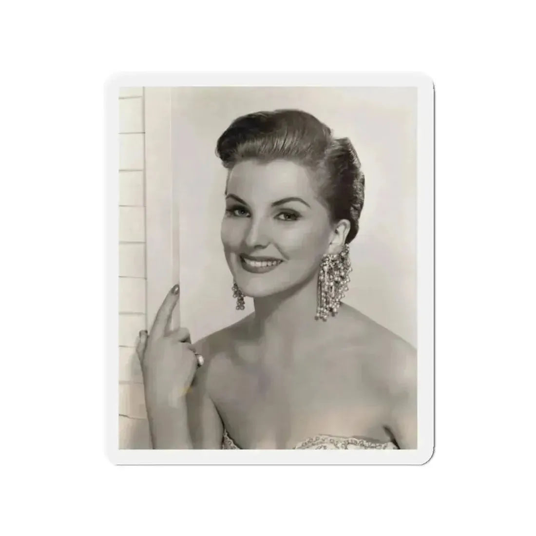 Debra Paget #415 (Vintage Female Icon) Refrigerator Magnet 2 Inch Die-Cut - The Sticker Space