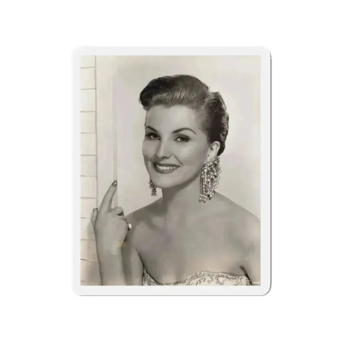 Debra Paget #415 (Vintage Female Icon) Refrigerator Magnet 3 Inch Die-Cut - The Sticker Space