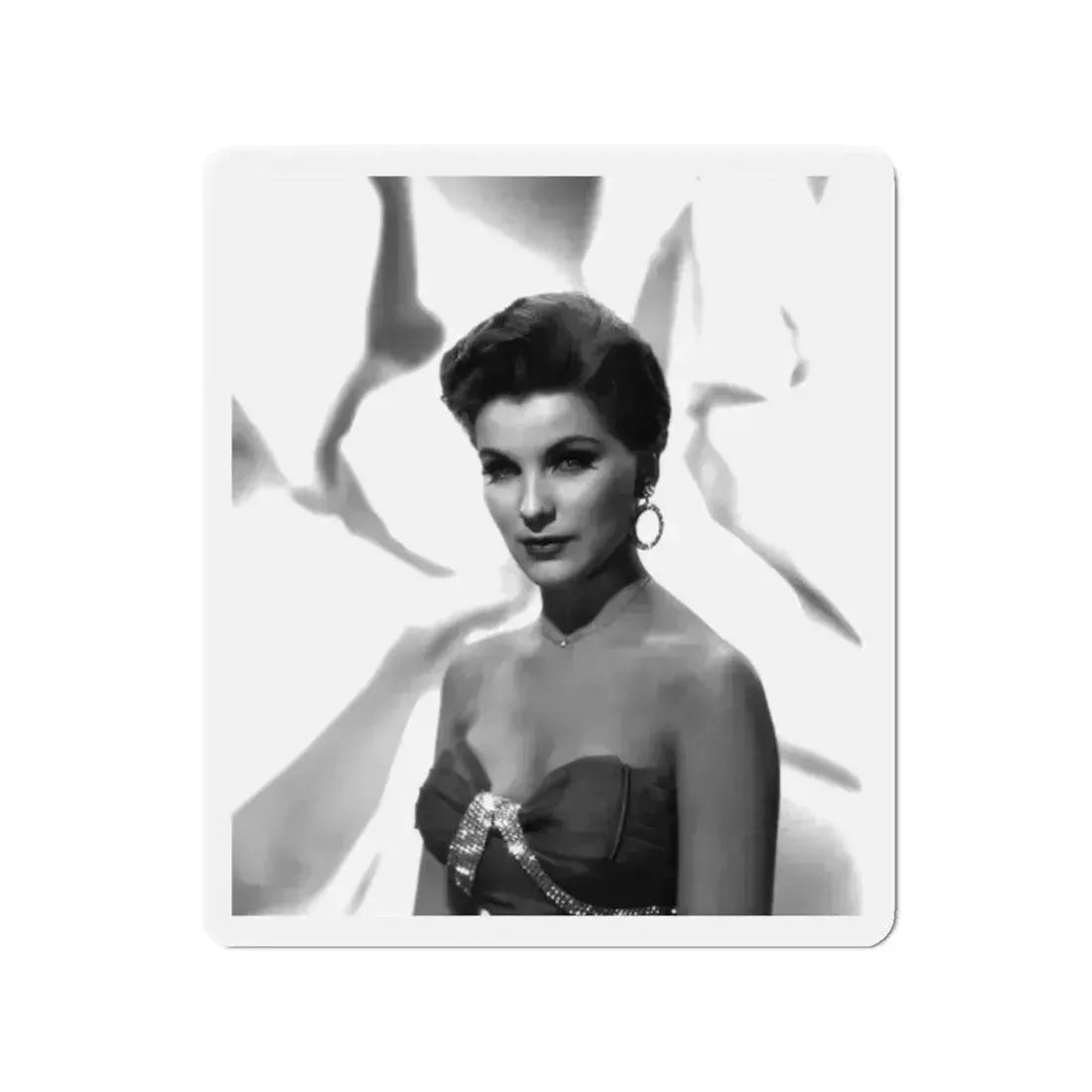 Debra Paget #425 1 (Vintage Female Icon) Refrigerator Magnet 2 Inch Die-Cut - The Sticker Space