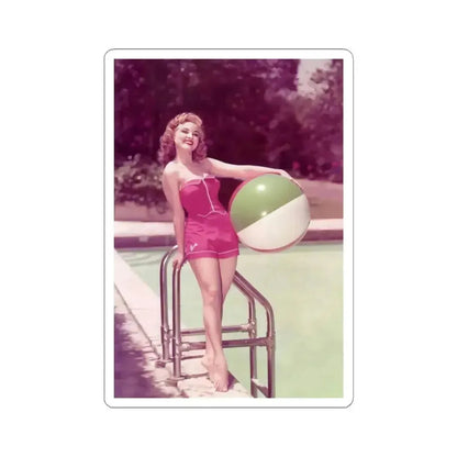 Debra Paget #448 2 (Vintage Female Icon) STICKER Vinyl Kiss-Cut Decal 6 Inch White - The Sticker Space