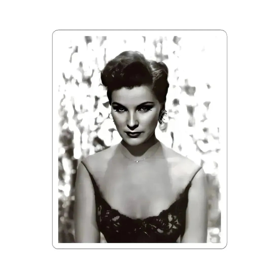 Debra Paget #48 1 (Vintage Female Icon) STICKER Vinyl Kiss-Cut Decal 4 Inch White - The Sticker Space